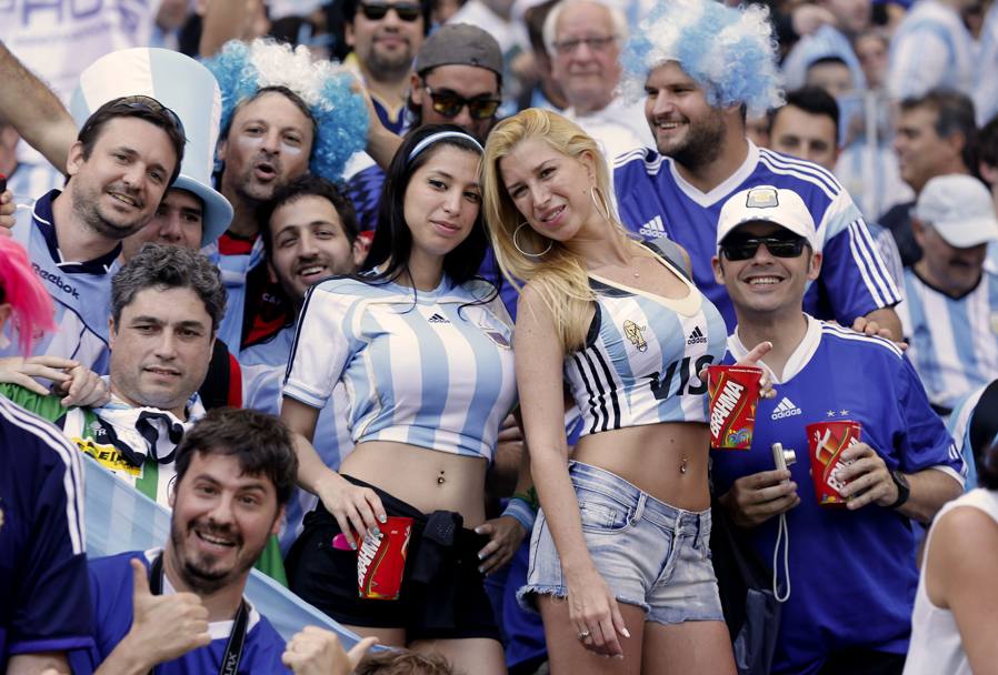 Prosperose tifose argentine. LaPresse